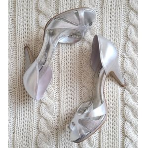 Gianni Bini Silver Heels